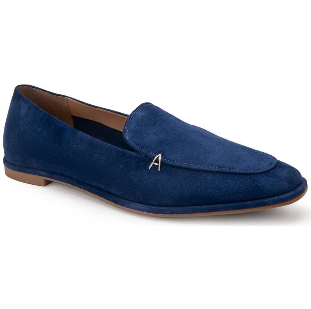 Aerosoles Women's Navy Blue Pull On Neo Loafers Size 10M